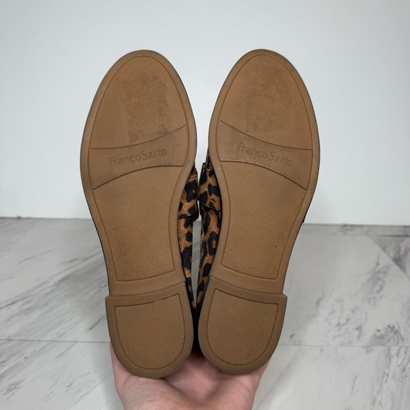 Franco Sarto Harrow Leopard Print Loafer 6M